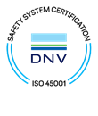 DNV ISO 45001 certification