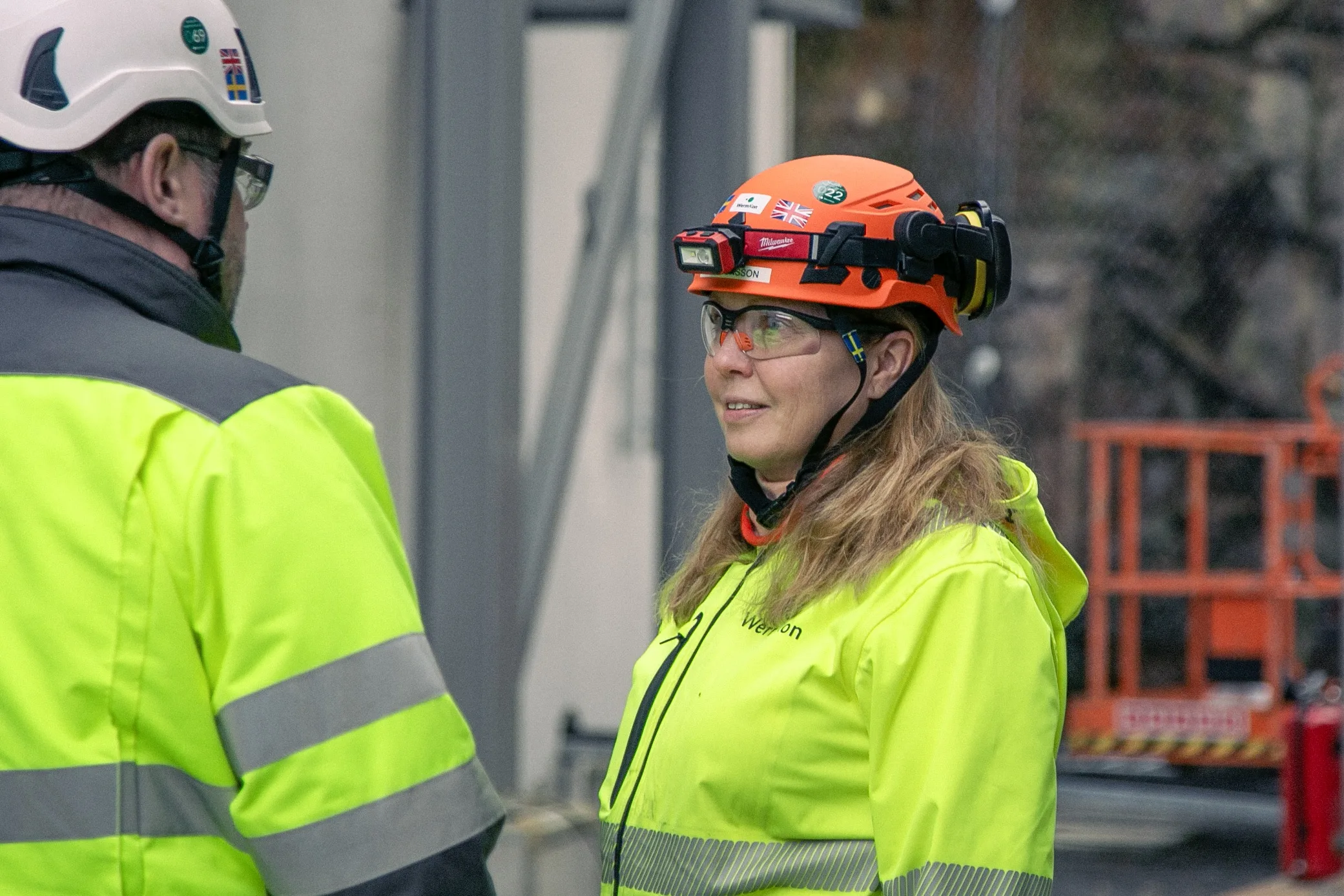 HSE-konsulter på svensk byggarbetsplats